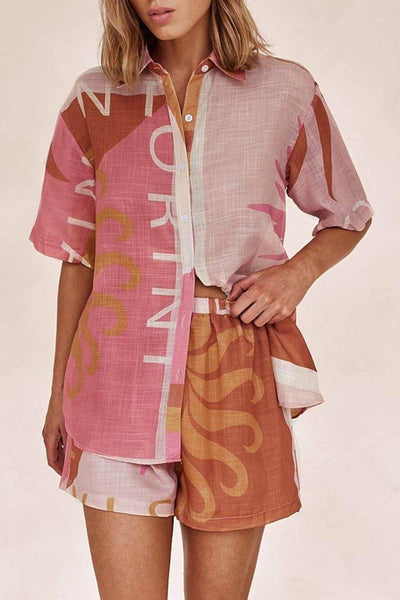 Avant-Garde Patterned Set