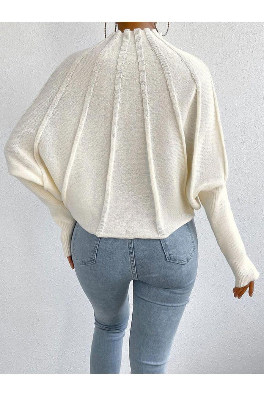 Simple Dolman Sleeve Sweater
