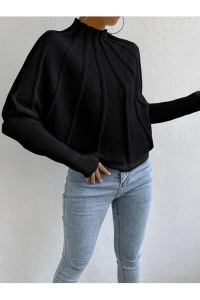 Simple Dolman Sleeve Sweater