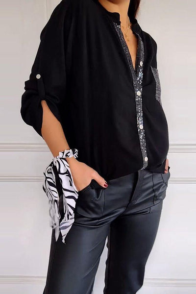The Stella Sequin Blouse