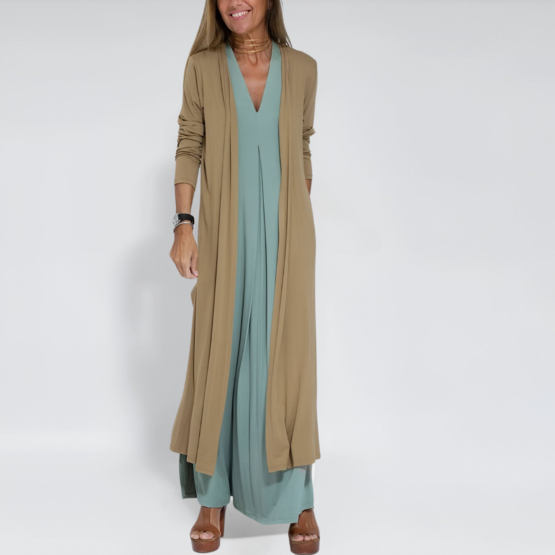 Sanne™ | Elegant Summer Dress + Free Cardigan