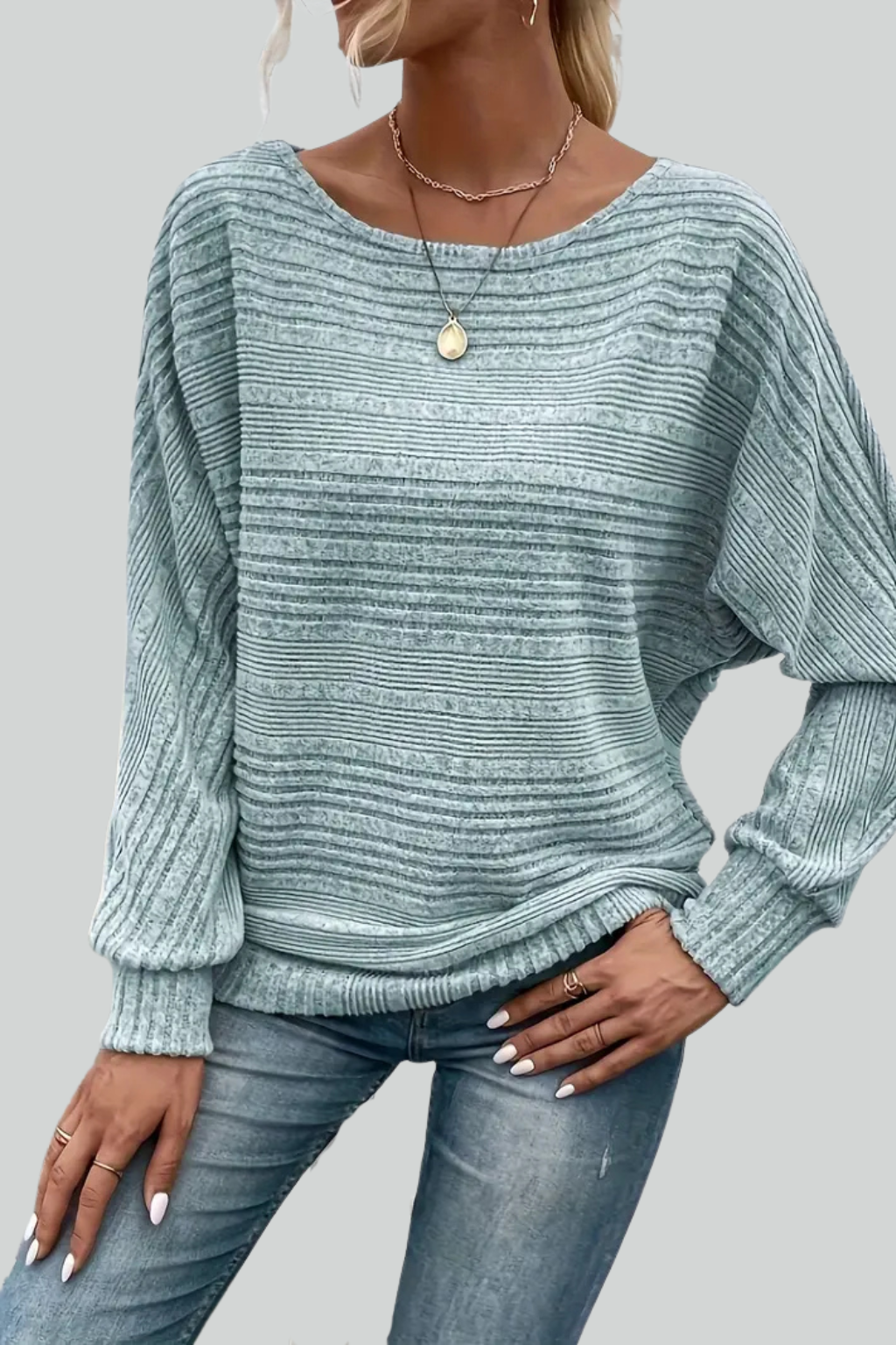 The Coastal Ribbed Sweater