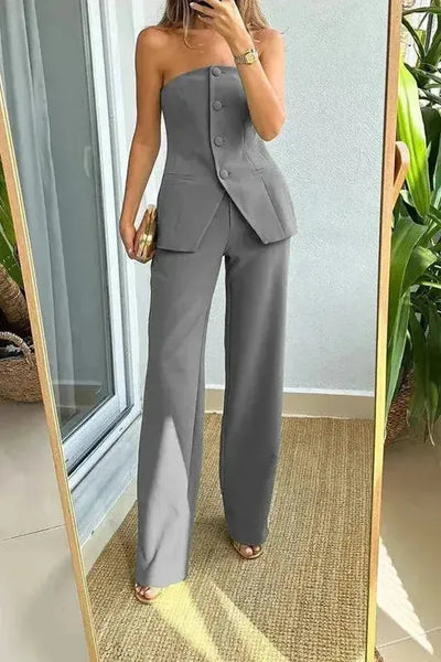 Verona - Strapless Suit Set