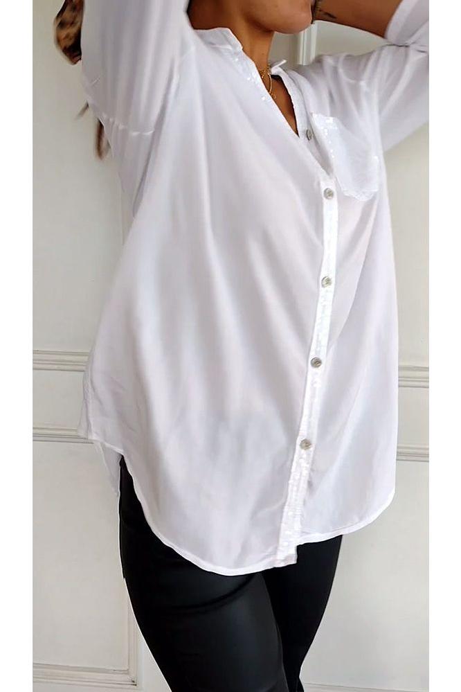 The Stella Sequin Blouse