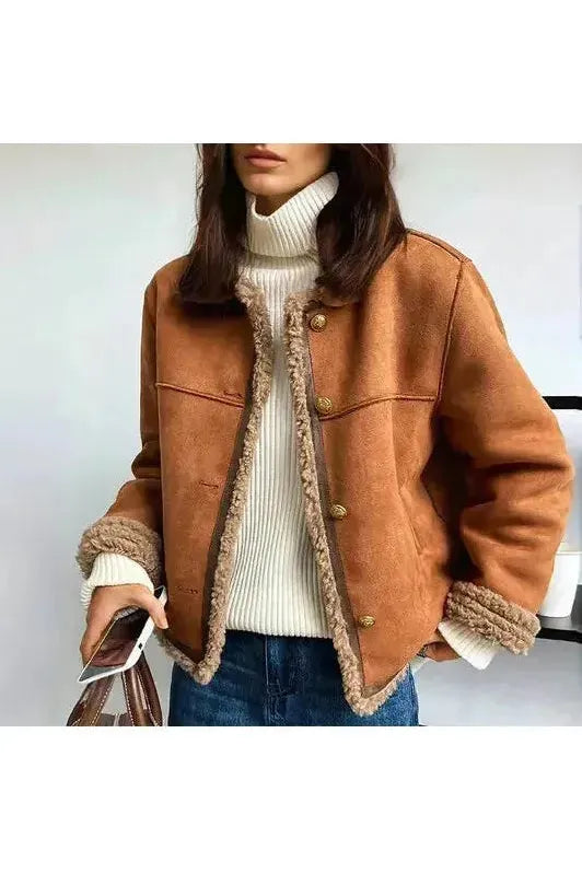 Vivienne - Luxe Shearling Jacket